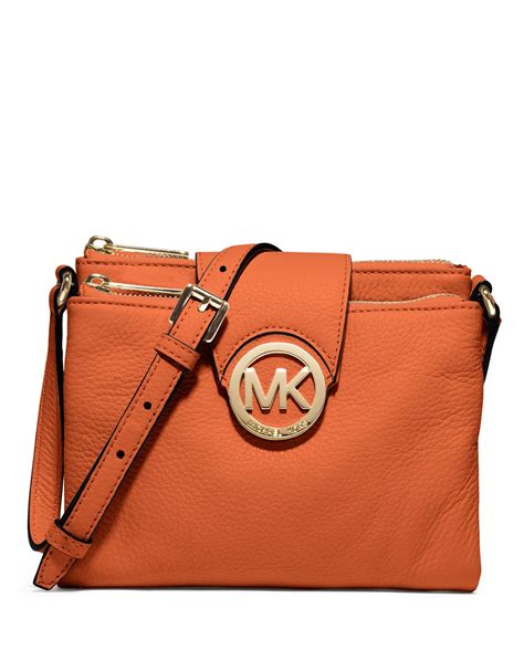 michael kors tote tangerine|Michael Kors orange crossbody.